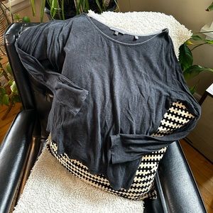 Vince Soft Woven Long Sleeve